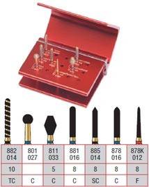 Clinical Carbide Burs Kits - COLTENE WHALADENT