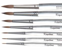 Ceramist Brushes - CLEAR HANDLE