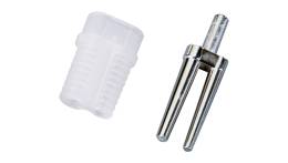 Bi-V-Pins Double Dowel Pin W/ Plastic Sleeves