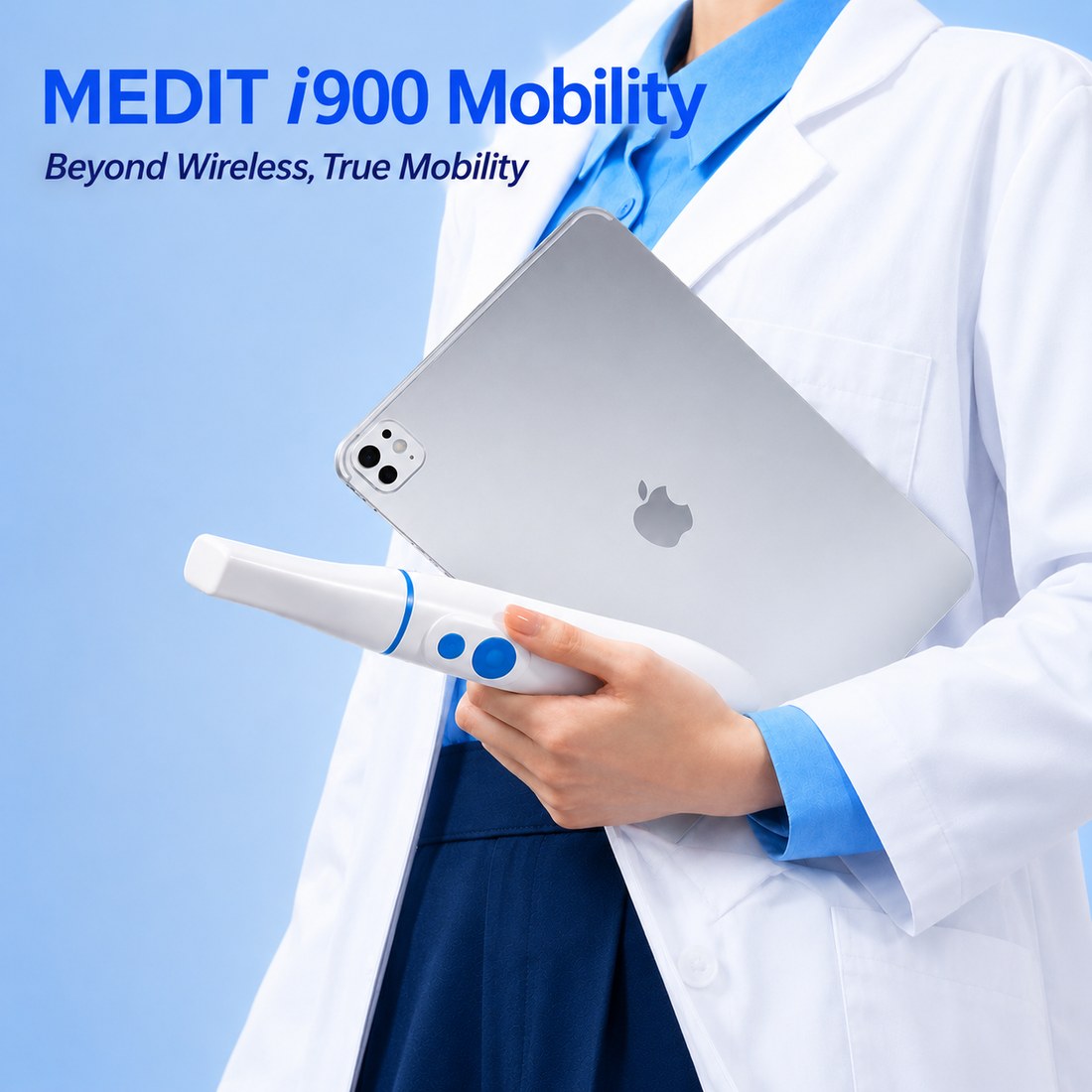 Medit i900 Mobility wireless intraoral scanner