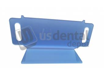 PLASDENT Plier Rack Upright-#1009N-2-Color: Sapphire BLUE-Dim: ( 12In W x 5.5In H x 4In )
