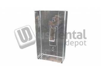 PLASDENT Tissue Box Dispenser CLEAR For (4.75in W x 9in L x 2in H) Box Vertical- #1300- Each