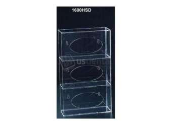 PLASDENT Side Loading Triple Glove Dispenser - #1600HSD - Each