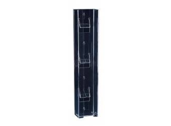 PLASDENT Triple Vertical Glove Dispenser- CLEAR #1600- Each