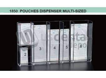 PLASDENT Pouches Dispenser Multi- Sized- #1850-Each