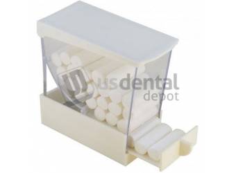PLASDENT Pull Style Cotton Roll Dispenser - #207CDR - 1 - Color: WHITE