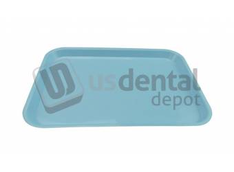 PLASDENT Flat Tray BF Setup Size B Color: BLUE - #300BF - 2 - Each - Dim: (13.5 Inches x 9 5/8 Inches x 7/8 Inches )