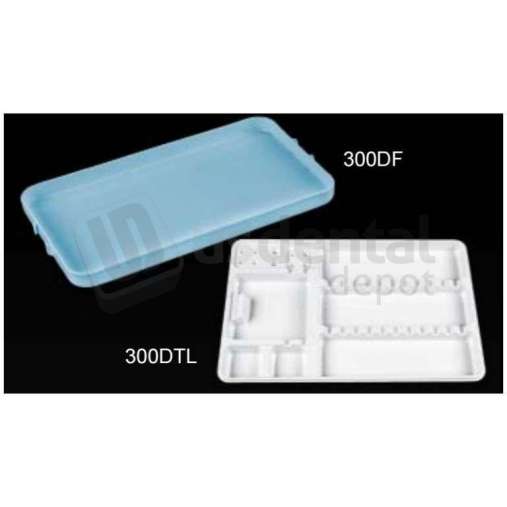 PLASDENT Disposable Tray Liner - # 300DTL-1 - ( 11in x 7in ) Color: WHITE ( 50Pcs/Box )