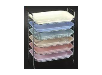 PLASDENT TRAY RACK-Chrome-for size F Tray #300TRF ( Rack Only )