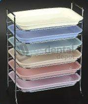 PLASDENT TRAY RACK - Chrome - for size F Tray #300TRF ( Rack Only )