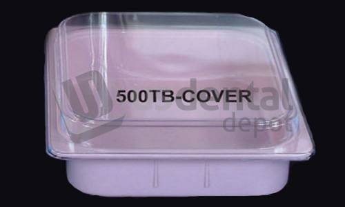 PLASDENT Tub Lids - #500TB - COVR - Color: Clear - Each