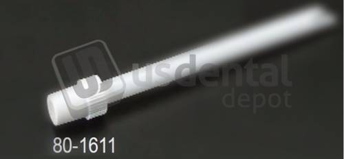 PLASDENT Hve Adapters - Converts 11Mm To 16Mm - #80 - 1611 - Color: WHITE - Autoclavable To 250°F - ( 12 Pcs/Bag )