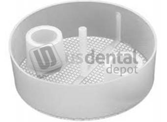PLASDENT Disposable Traps- # 8214-3(5502)- CLEAR- 144 Pcs/Box- Fits A- Dec Models With Metal Canister ( Diameter 2 .25in )