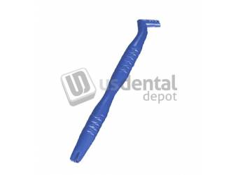 PLASDENT Universal Brush Handle Color: BLUE-#8404HND-2-Each