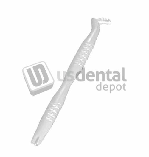 PLASDENT Universal Brush Handle - #8404HND - WHITE - Color: WHITE - Each