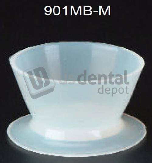 PLASDENT Silicone Mini Bowls/Medium - #901MB - M - 30cc - ( 2pcs/box )  mixing