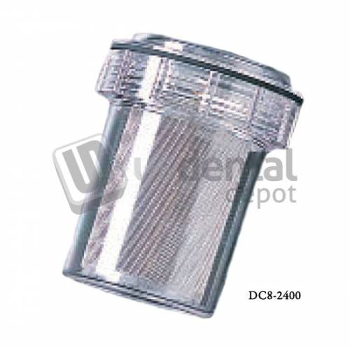 PLASDENT Disposable Canisters-#DC8-2400-8 Pcs/Box-(4 1/2"in x 5 1/8"in)