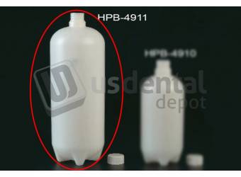PLASDENT Pressure Water Bottle-#HPB-4911-2 Liter-( 3.5in Dia. x 14.5in H )-Each