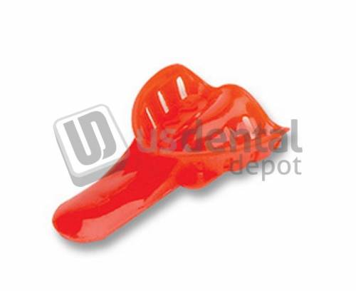 PLASDENT EXCELLENT COLORS #1 Child Small-Upper-#ITO-1U-50-Color: RED-( 50 Pcs/Bag )-Ortho Impression Trays
