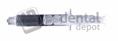 PLASDENT 6cc Luer Lock Syringes- #LL06- Plastic- ( 100 Pcs/Box )- Disposables- Non- Sterile