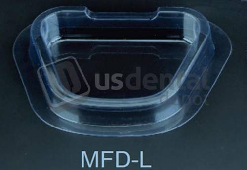 PLASDENT Disposable Model Formers - #MFD - L - Large - Color: CLEAR - 60 Pcs/Box