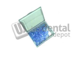 PLASDENT Acuwedges Plastic Wedges - #WG-10 - 10Mm - Color: Blue ( 100 Pcs/Box )