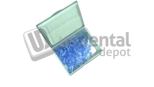 PLASDENT Acuwedges Plastic Wedges - #WG-10 - 10mm - Color: BLUE ( 100 Pcs/Box )