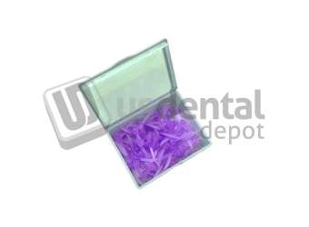 PLASDENT Acuwedges Plastic Wedges-#WG-16-16Mm-Color: PURPLE ( 100 Pcs/Box)