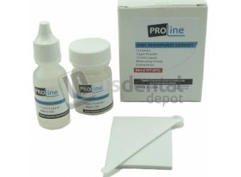 PRO-LINE  - Zinc Phosphate Cement Kit 32gr powder / 18ml - #010-030 PRO-LINE  - Fosfato de Zinc- cements 32gr powder / 18ml #010-030