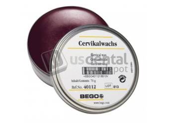 BEGO Cervical Wax 70g tin - #40111 -