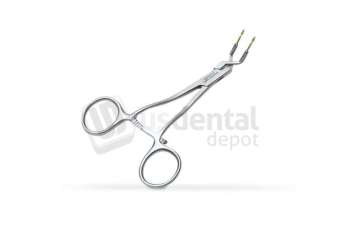 RENFERT -  Keramogrip Tweezers-Curved Crown Holder Scissor type- #1109-0300 #11090300