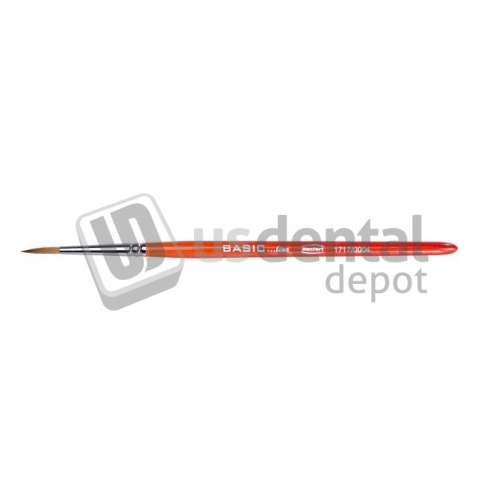 RENFERT BASIC-LINE Brushes size 4-2pk-#1717-0004 #17170004   DISCONTINUED BY MANUFACTURER