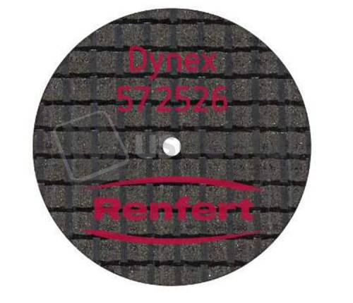 RENFERT -  Dynex Brillant Separating discs  26mm x 0.25mm 20pk #572-526 #572526 #-