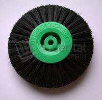 KEYSTONE B12 - Lathe brushes - 1.88in - 47mm Diameter - 2 rows - Converging Bristle - Plastic Hub - 12 p #1170180