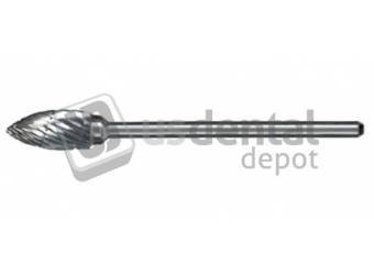 KEYSTONE  81A Spiral Cut Lab Carbide Bur - Rotary1/Pk. These Spiral Cut Carbide - #1201860
