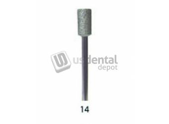 KEYSTONE #14 Sinter HP Diamonds - SC Super Coarse  - BLACK - Large Cylinder Shape #1290650