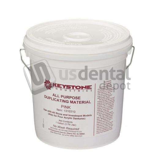 KEYSTONE  All-Purpose Duplicating Material, Pink. 5 Gallon. Can be used with all - #1310315