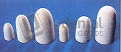 KEYSTONE  Felt Cone Pointed, 1-1/2in  x 3/4in  Diameter, 12/Pk. Used with threaded - #1340030