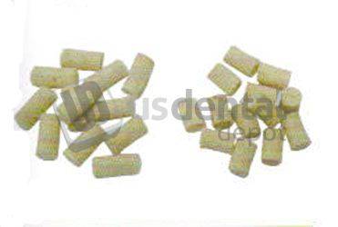 KEYSTONE Felt Cylinders - 0.5in x 0.25inches diameter 13mm lenght x 6mm - 100 per pack #1340070 -