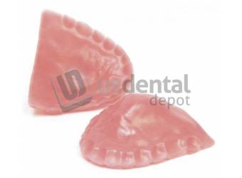 KEYSTONE 915 Patterns - Wax Palate For Dentures Bx/100 -
