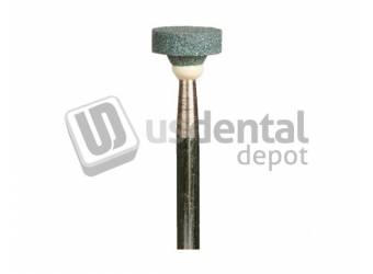 KEYSTONE  GREEN Mounted Silicon Carbide Stones, #W3, For Porcelain, Composite - #1631200