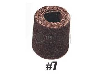 KEYSTONE  Field Abrasive Rolls, #7 - 60  Grit  Coarse oarse 1/2in  diam. x 3/4in  ht. x - #1720030