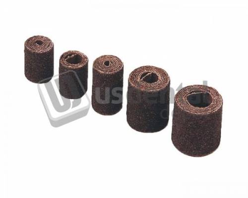 KEYSTONE  Field Abrasive Rolls, #5 - 60 Grit Coarse 3/4in  diam. x 1in  ht. x 5/16in  - #1720070