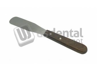 Alginate / Plaster Spatula #10R with wood Handle 1pk - #034-1780050