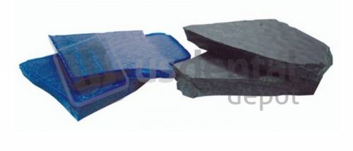 CORNING - Special Hard BLUE Inlay Wax Chunks / Lumps - 1lb - ( mfg #117 )