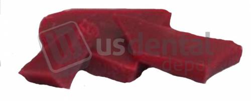 KEYSTONE  Sticky Wax Lumps - RED, box of 1 pound - #1880750