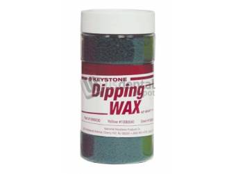 KEYSTONE  Dipping Wax GREEN, 10 ounces package of dipping wax - #1890050