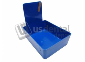 KEYSTONE  BLUE plastic lab work pan  12/pack. Size: 7x5x2.5- #7000371