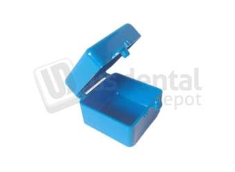 KEYSTONE Rigid Crown & Bridge Boxes - 1in - BLUE/BLUE - 1000pk #9571485 -