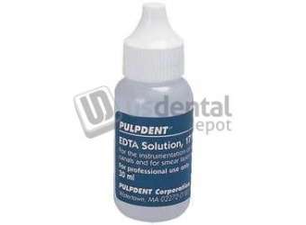 PULPDENT Pulpdent EDTA 17% solution assists in instrumentation of the root canal - #EDTA-60